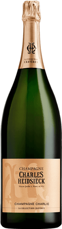2 813,95 € Spedizione Gratuita | Spumante bianco Charles Heidsieck Collection Crayères Charlie 1982 A.O.C. Champagne champagne Francia Pinot Nero, Chardonnay Bottiglia Magnum 1,5 L