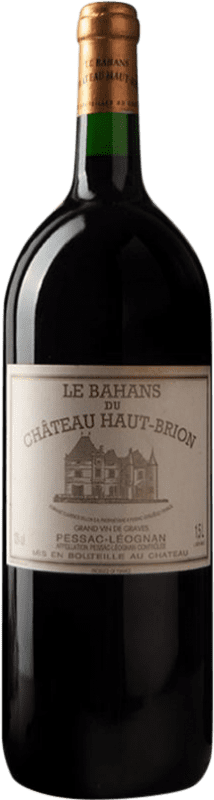 1 359,95 € Бесплатная доставка | Красное вино Château Haut-Brion Les Bahans 1996 Бордо Франция Merlot, Cabernet Sauvignon, Cabernet Franc, Petit Verdot бутылка Магнум 1,5 L
