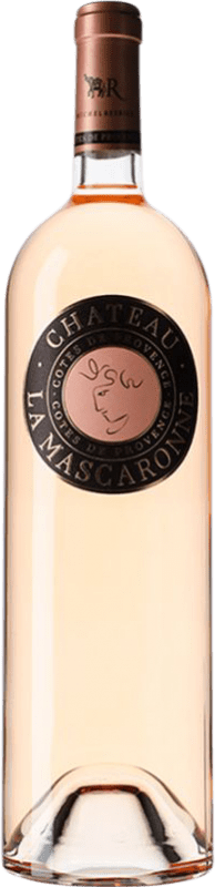 57,95 € Бесплатная доставка | Розовое вино Château La Mascaronne Rosé — Розе A.O.C. Côtes de Provence Прованс Франция Syrah — Сира, Garnacha — Гренаш, Cinsault — Сансо, Vermentino — Верментино Бутылка Магнум 1,5 L