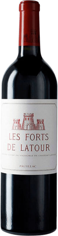 1 818,95 € Kostenloser Versand | Rotwein Château Latour Les Forts Bordeaux Frankreich Merlot, Cabernet Sauvignon, Cabernet Franc Jeroboam-Doppelmagnum Flasche 3 L
