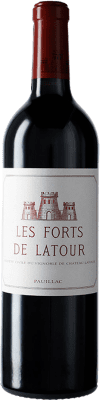 2 126,95 € Kostenloser Versand | Rotwein Château Latour Les Forts Bordeaux Frankreich Jeroboam-Doppelmagnum Flasche 3 L