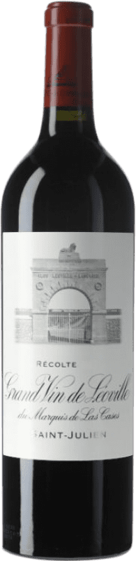 435,95 € Envío gratis | Vino tinto Château Léoville Las Cases Burdeos Francia Botella 75 cl
