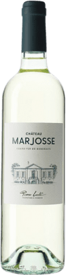 19,95 € Kostenloser Versand | Weißwein Château Marjosse Blanc Bordeaux Frankreich Flasche 75 cl