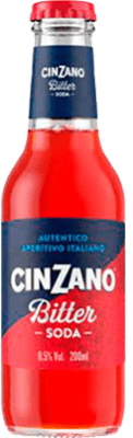 9,95 € 送料無料 | 3個入りボックス ミキサー Cinzano イタリア 小瓶 20 cl Bitter — 苦い, Soda — ソーダ