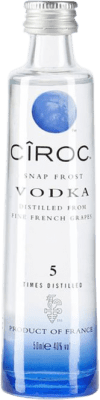 69,95 € 免费送货 | 盒装12个 伏特加 Cîroc 法国 微型瓶 5 cl