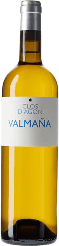 19,95 € Kostenloser Versand | Weißwein Clos d'Agon Valmaña Katalonien Spanien Viognier 75 cl