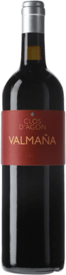 29,95 € Free Shipping | Red wine Clos d'Agon Valmaña Negre D.O. Empordà Catalonia Spain Merlot, Syrah, Cabernet Sauvignon Bottle 75 cl
