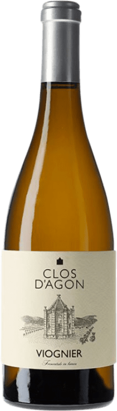 76,95 € Spedizione Gratuita | Vino bianco Clos d'Agon Catalogna Spagna Viognier Bottiglia 75 cl