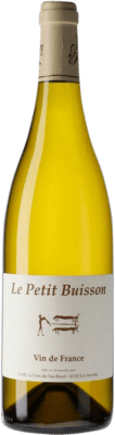 29,95 € Spedizione Gratuita | Vino bianco Clos du Tue-Boeuf Le Petit Buisson Blanc A.O.C. Touraine Loire Francia Bottiglia 75 cl