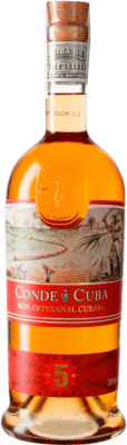 24,95 € Envio grátis | Rum Conde de Cuba Cuba 5 Anos Garrafa 70 cl