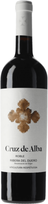 14,95 € Бесплатная доставка | Красное вино Cruz de Alba Lucero D.O. Ribera del Duero Кастилья-Ла-Манча Испания Tempranillo бутылка 75 cl