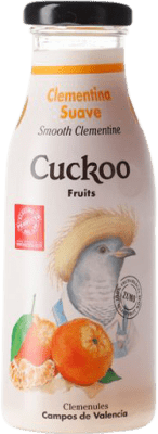 86,95 € Бесплатная доставка | Коробка из 24 единиц Безалкогольные напитки Cuckoo Clementina Suave Испания Маленькая бутылка 25 cl