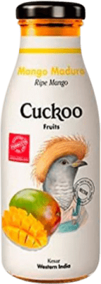 84,95 € Free Shipping | 24 units box Soft Drinks & Mixers Cuckoo Mango Maduro Spain Small Bottle 25 cl