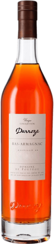 91,95 € Envio grátis | Armagnac Francis Darroze Domaine de Pouteou I.G.P. Bas Armagnac França Garrafa 70 cl