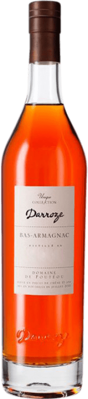 91,95 € Envío gratis | Armagnac Francis Darroze Domaine de Pouteou I.G.P. Bas Armagnac Francia Botella 70 cl
