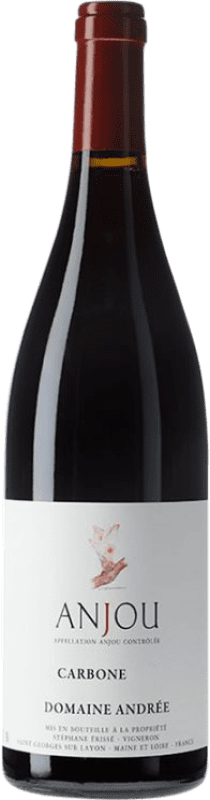 52,95 € Kostenloser Versand | Rotwein Domaine Andrée Carbone A.O.C. Anjou Loire Frankreich Cabernet Franc Flasche 75 cl