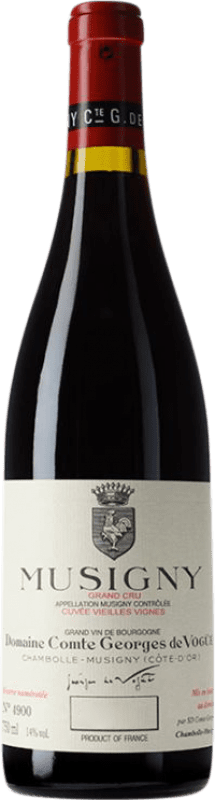 1 258,95 € Free Shipping | Red wine Comte Georges de Vogüé Grand Cru Cuvée Vieilles Vignes A.O.C. Musigny Burgundy France Pinot Black Bottle 75 cl