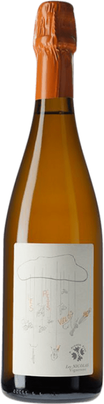 31,95 € Envio grátis | Espumante branco Domaine de Bellivière Les P'tits Vélos à Pignon Fixe Pétillant Extra Brut I.G.P. Val de Loire Loire França Chenin Branco Garrafa 75 cl