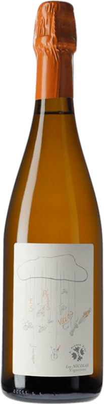 31,95 € Free Shipping | White Sparkling Wine Domaine de Bellivière Les P'tits Vélos à Pignon Fixe Extra Brut I.G.P. Val de Loire Loire France Chenin 75 cl