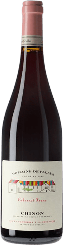 19,95 € Envío gratis | Vino tinto Pallus I.G.P. Val de Loire Loire Francia Cabernet Franc Botella 75 cl