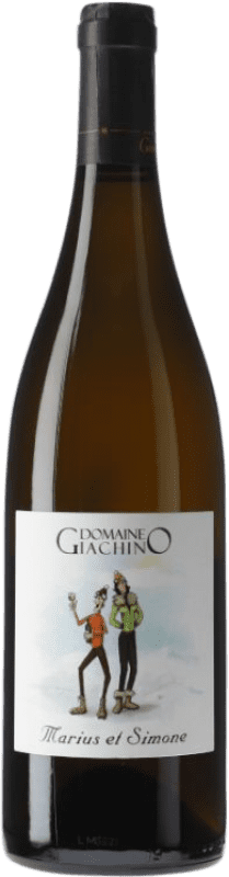 29,95 € Spedizione Gratuita | Vino bianco Domaine Giachino Marius & Simone Blanc A.O.C. Savoie Francia Altesse Bottiglia 75 cl