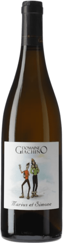 29,95 € Spedizione Gratuita | Vino bianco Giachino Marius & Simone Blanc A.O.C. Savoie Francia Altesse Bottiglia 75 cl