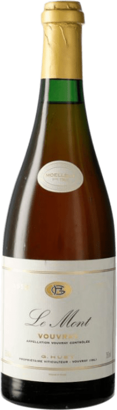 527,95 € 免费送货 | 白酒 Domaine Huet Le Mont Moelleux Premier Trie 1953 A.O.C. Vouvray 卢瓦尔河 法国 Chenin White 瓶子 75 cl