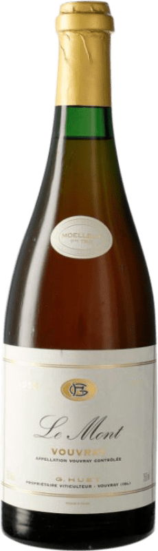 598,95 € Envío gratis | Vino blanco Huet Le Mont Moelleux Premier Trie 1953 A.O.C. Vouvray Loire Francia Chenin Blanco Botella 75 cl