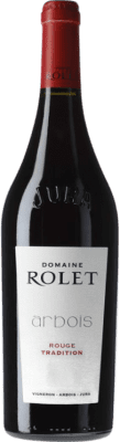 19,95 € Бесплатная доставка | Красное вино Domaine Rolet Rouge Tradition A.O.C. Arbois Jura Франция Pinot Black, Bastardo, Poulsard бутылка 75 cl