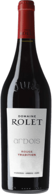 19,95 € Бесплатная доставка | Красное вино Rolet Rouge Tradition A.O.C. Arbois Jura Франция Pinot Black, Bastardo, Poulsard бутылка 75 cl