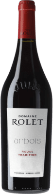 27,95 € Spedizione Gratuita | Vino Rosso Domaine Rolet Tradizionale A.O.C. Arbois Jura Francia Pinot Nero, Bastardo, Poulsard 75 cl