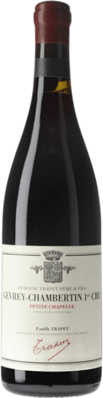 279,95 € 免费送货 | 红酒 Domaine Trapet Petite Chapelle Premier Cru A.O.C. Gevrey-Chambertin 勃艮第 法国 Pinot Black 瓶子 75 cl