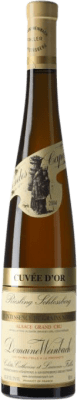 342,95 € Spedizione Gratuita | Vino bianco Weinbach Schlossberg Quintessence SGN Selection de Grains Nobles A.O.C. Alsace Alsazia Francia Riesling Bottiglia Medium 50 cl