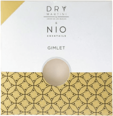12,95 € Envío gratis | Schnapps Nio Cocktails Dry Martini Gimlet España Botellín Miniatura 10 cl