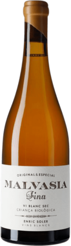 69,95 € Envío gratis | Vino Blanco Enric Soler D.O. Penedès Cataluña España Malvasía Botella Medium 50 cl