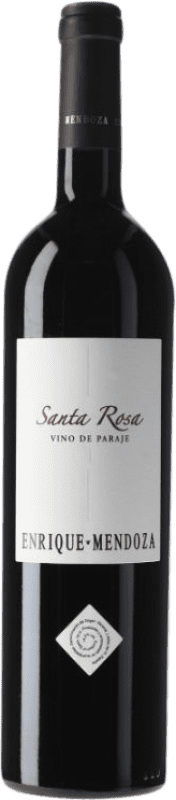 27,95 € Spedizione Gratuita | Vino Rosso Enrique Mendoza Viña Santa Rosa Riserva D.O. Alicante Comunità Valenciana Spagna Merlot, Syrah, Cabernet Sauvignon, Monastrell 75 cl