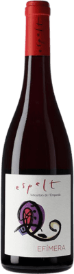 10,95 € 送料無料 | 赤ワイン Espelt Lledoner Efímera D.O. Empordà カタロニア スペイン Garnacha — グルナッシュ 75 cl