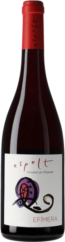 9,95 € 免费送货 | 红酒 Espelt Efímera Lledoner Negre D.O. Empordà 加泰罗尼亚 西班牙 Grenache 瓶子 75 cl
