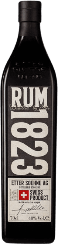 98,95 € Envío gratis | Ron Etter Soehne 1823 Rum Suiza Botella 70 cl