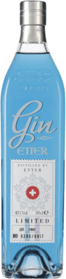 79,95 € Бесплатная доставка | Джин Etter Söehne Blue — Синяя версия Швейцария 70 cl