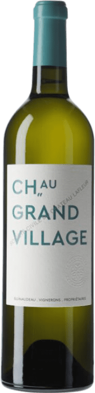 27,95 € Envio grátis | Vinho branco Guinaudeau Blanc Bordeaux França Sauvignon Branca, Sémillon Garrafa 75 cl