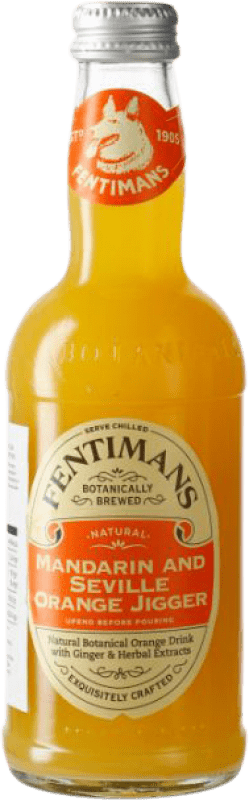 49,95 € 送料無料 | 12個入りボックス ソフトドリンク Fentimans Seville Jigger イギリス 小瓶 27 cl Mandarine — みかん, Orange — オレンジ