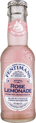 56,95 € Kostenloser Versand | 24 Einheiten Box Getränke und Mixer Fentimans Rose Lemonade Großbritannien Kleine Flasche 20 cl