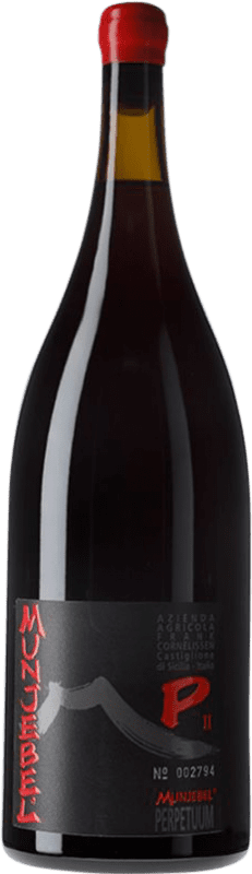 259,95 € Free Shipping | Red wine Frank Cornelissen Munjebel P Cuvée Perpetuum 2 Edition Rosso D.O.C. Sicilia Sicily Italy Nerello Mascalese Magnum Bottle 1,5 L