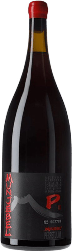 271,95 € Kostenloser Versand | Rotwein Frank Cornelissen Munjebel P Perpetuum 2 Cuvée, Limitierte Edition D.O.C. Sicilia Sizilien Italien Nerello Magnumflasche 1,5 L