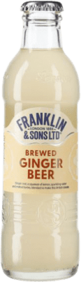68,95 € 送料無料 | 24個入りボックス ソフトドリンク Franklin & Sons イギリス 小瓶 20 cl Ginger Beer — ジンジャービア