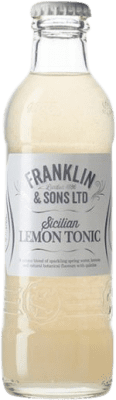 68,95 € Free Shipping | 24 units box Soft Drinks Franklin & Sons Sicilian United Kingdom Small Bottle 20 cl Lemon, Tonic Water