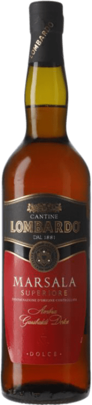 15,95 € 免费送货 | 红酒 Fratelli Lombardo 甜美 D.O.C. Marsala 西西里岛 意大利 瓶子 75 cl
