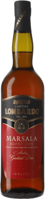 19,95 € Envío gratis | Vino tinto Fratelli Lombardo Dulce D.O.C. Marsala Sicilia Italia Botella 75 cl