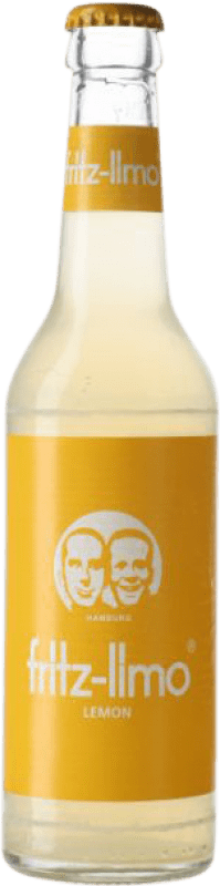 45,95 € Free Shipping | 24 units box Soft Drinks Fritz Haag Germany Third-Liter Bottle 33 cl Lemon